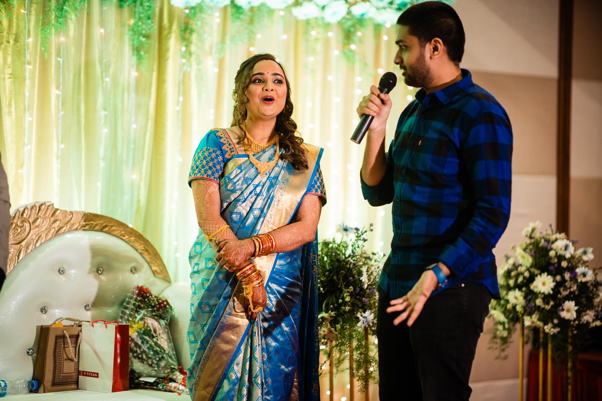 Nisha & Rohit Wedding Reception — photo 24